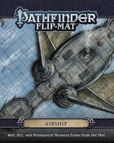 ゲーム盤力くらべ 英語 亜米利加 外国で力くらべ Pathfinder Flip-Mat: Airshipゲーム盤力くらべ 英語 亜米利加 外国で力くらべ