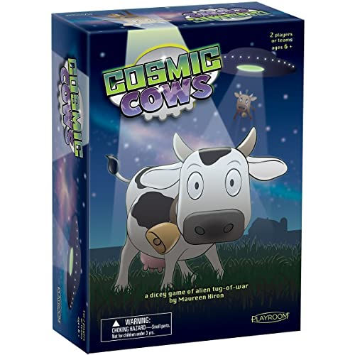 ゲーム盤取り組み 英語 亜米利加 外国で取り組み Cosmic Cow - Fun Fast-Paced Game for Friends and Family, Aliens Abducting Cows, Compete Against Friends and Family to Get The Most Cosmic Cows, Family Fun Board Game Night Kiゲーム盤取り組み 英語 亜米利加 外国で取り組み
