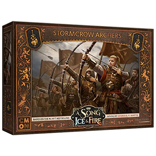 ボードゲーム 英語 アメリカ 海外ゲーム A Song of Ice and Fire Tabletop Miniatures Stormcrow Archers Unit Box - Deadly Mercenary Marksmen, Strategy Game for Adults, Ages 14+, 2+ Players, 45-60 Minute Playtime, Madeボードゲーム 英語 アメリカ 海外ゲーム|angelica