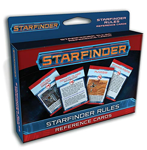 ゲーム盤取り組み 英語 亜米利加 外国で取り組み Starfinder Rules Reference Cards Deckゲーム盤取り組み 英語 亜米利加 外国で取り組み
