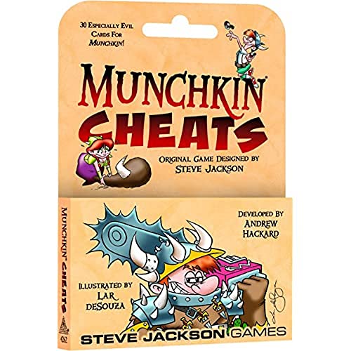 ゲーム盤競り合い 英語 亜米利加 外国で競り合い Steve Jackson Games Munchkin Cheats Card Game (Mini-Expansion) | 30 Cards | Card Game for Adults, Kids, \u0026 Family | Fantasy Adventure Roleplaying Game | Ages 10+ | 3-6 Playersゲーム盤競り合い 英語 亜米利加 外国で競り合い