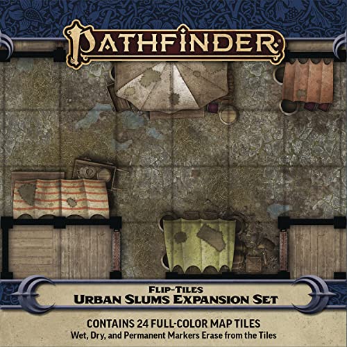 ゲーム盤競り合い 英語 亜米利加 外国で競り合い Pathfinder Flip-Tiles: Urban Slums Expansionゲーム盤競り合い 英語 亜米利加 外国で競り合い