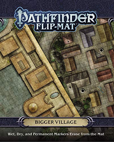 ゲーム盤競り合い 英語 亜米利加 外国で競り合い Pathfinder Flip-Mat: Bigger Villageゲーム盤競り合い 英語 亜米利加 外国で競り合い