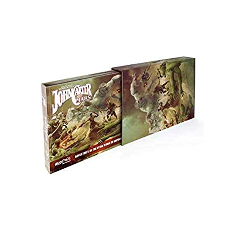 ゲーム盤力くらべ 英語 亜米利加 外国で力くらべ Modiphius Entertainment John Carter of Mars: Collectors Slipcase Set (2 Books インチ Slipcase)ゲーム盤力くらべ 英語 亜米利加 外国で力くらべ