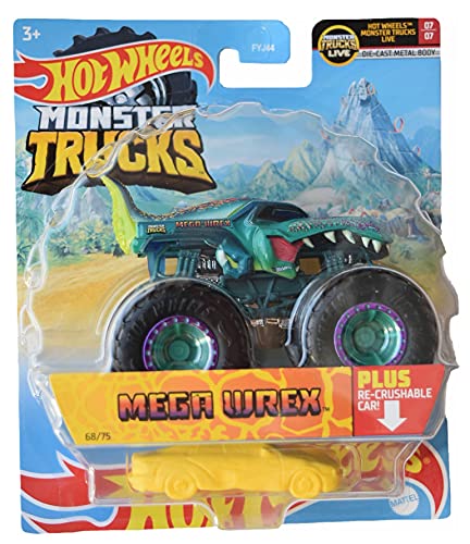 楽天市場】ホットウィール Hot Wheels モンスタートラック メガ