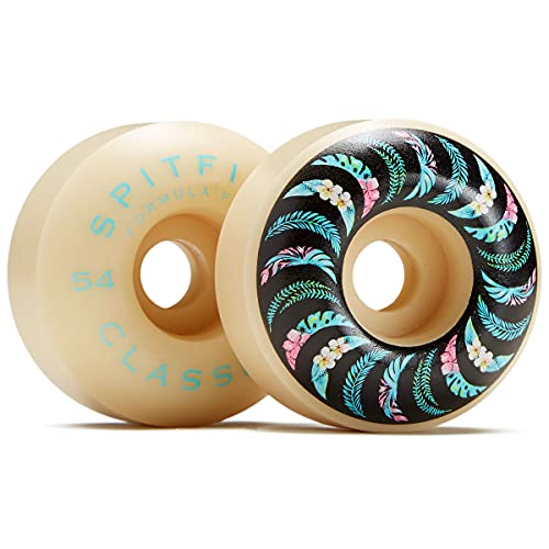 0円 Sale 95 Off ウィール タイヤ スケボー スケートボード 海外モデル Spitfire Skateboard Wheels Floral Swirl F4 99 Classics Natural 54mmウィール