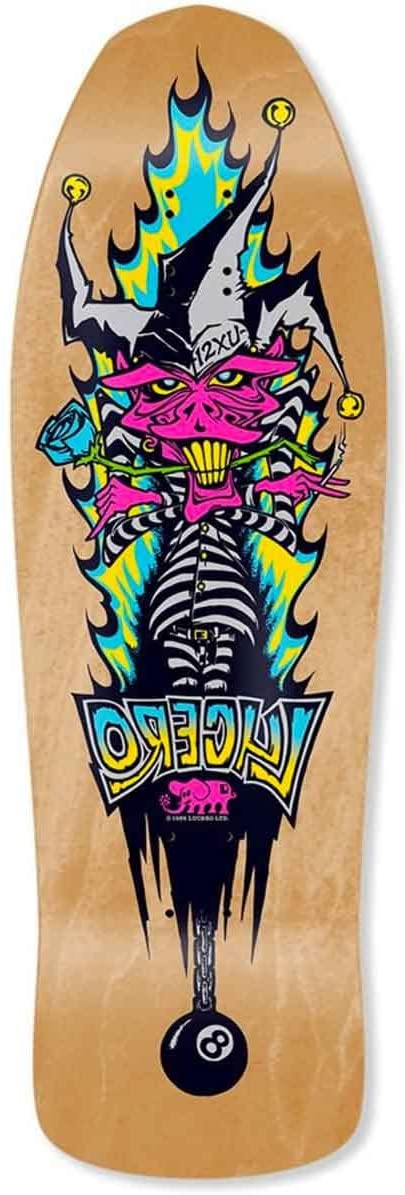 デッキ スケボー スケートボード 海外モデル 直輸入 Black Label Skateboard Deck Lucero 12XU 1989 Re-Issue Natural 10