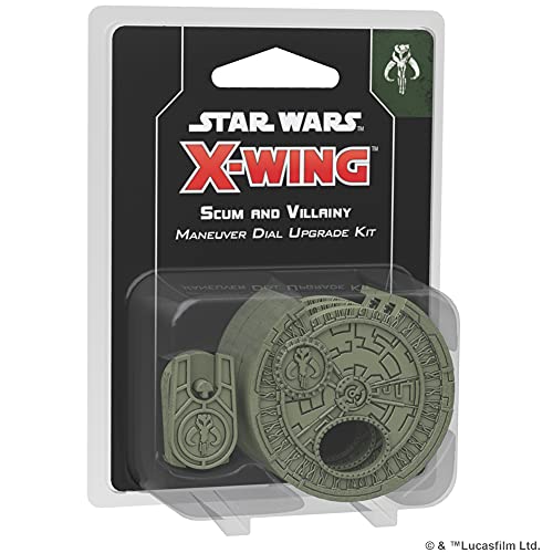 ゲーム盤競り合い 英語 亜米利加 外国で競り合い Fantasy Flight Games - Star Wars X-Wing Second Edition: Star Wars X-Wing: Scum and Villainy Maneuver Dial Upgrade Kit - Miniature Gameゲーム盤競り合い 英語 亜米利加 外国で競り合い