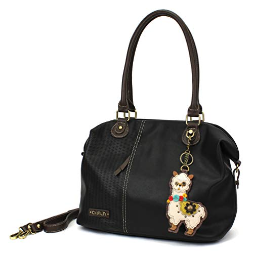 chala バッグ パッチ カバン かわいい CHALA Laser Cut Crossbody Shoulder bag Tote Bag with LLAMA Coin Purse Fobchala バッグ パッチ カバン かわいい|angelica