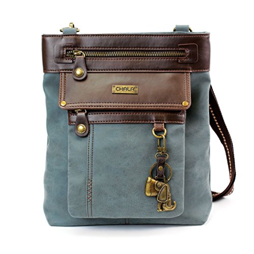 chala 御徒面子 継ぎ切れ 袋 愛くるしい CHALA GEMINI Crossbody PU Leather Messenger Bag Indigo - Toffy Indigochala 御徒面子 継ぎ切れ 袋 愛くるしい