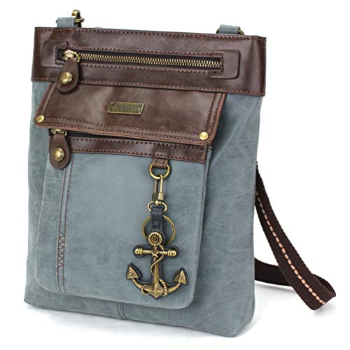 chala 御徒面子 継ぎ切れ 鞄 愛くるしい Chala GEMINI Crossbody PU Leather Messenger Bag Indigo - Anchorchala 御徒面子 継ぎ切れ 鞄 愛くるしい