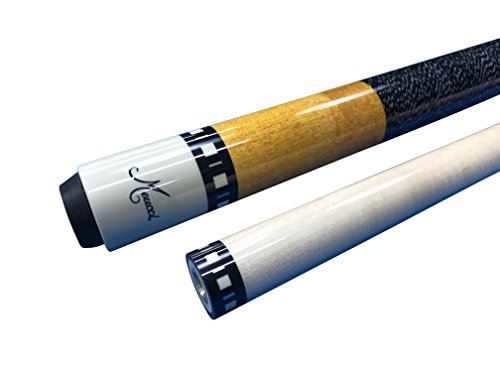 海外輸入品 ビリヤード Meucci SB1-N Handcrafted Billiards Pool Cue Stick - Natural Stain + Hard CASE海外輸入品 ビリヤード