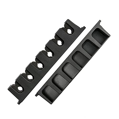 海外輸入品 ビリヤード Go Pal CR1 Black Pool Cue Holder, Wall Mount Pool Stick Rack, Pool Cue Set Rack for 6 Cues Stick Storage, Pool Table Rods Organizer海外輸入品 ビリヤード