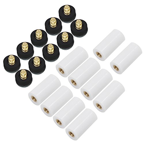 海外輸入品 ビリヤード OCR 10Pcs 13mm Soft Grey Cue Tips Billiard Replacement Screw-on Tips with Pool Cue Stick Ferrules海外輸入品 ビリヤード
