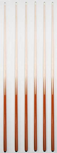 海外輸入品 ビリヤード Empire USA Set of 6 Pool Cues 57