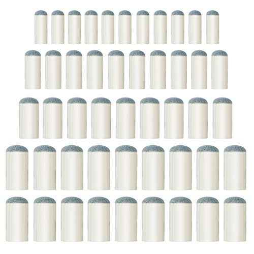 海外輸入品 ビリヤード ABOAT 50 Pieces 4 Sizes Pool Cue Tips Slip-On Billiard Cue Tips Replacement, 9 mm, 10 mm, 12 mm, 13 mm海外輸入品 ビリヤード