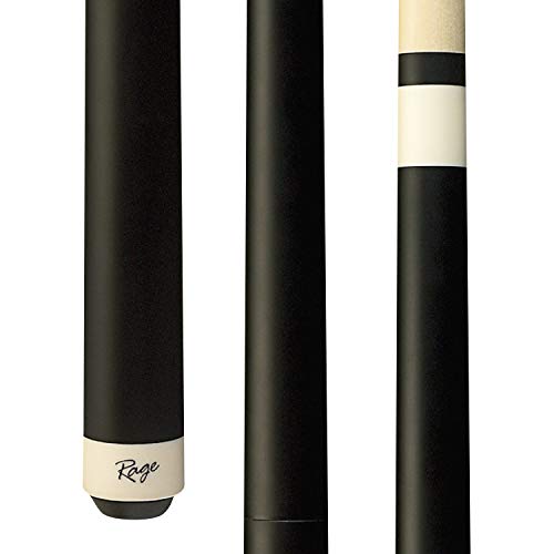 海外輸入品 ビリヤード RAGE Heavy Hitter Jump Break Cue, 3 Piece Pool Stick, Black, 25oz海外輸入品 ビリヤード