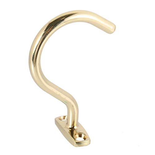 海外輸入品 ビリヤード QYM Face Mount Hook Snooker Billiard Table Board Cue Hook to Hold Bridge Stick Pool Rack with 2 Mounting Screws fit for Pool Table (Gold)海外輸入品 ビリヤード