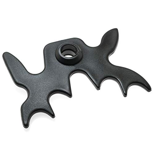 海外輸入品 ビリヤード DGZZI Moosehead Bridge Head Black Plastic Slip-On Moosehead Bridge Head for Billiard Pool Cue Stick海外輸入品 ビリヤード