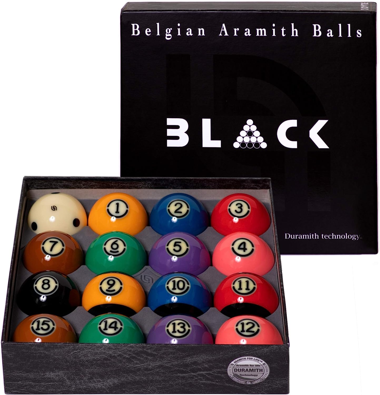 海外輸入品 ビリヤード Aramith Black Tournament Ball 4
