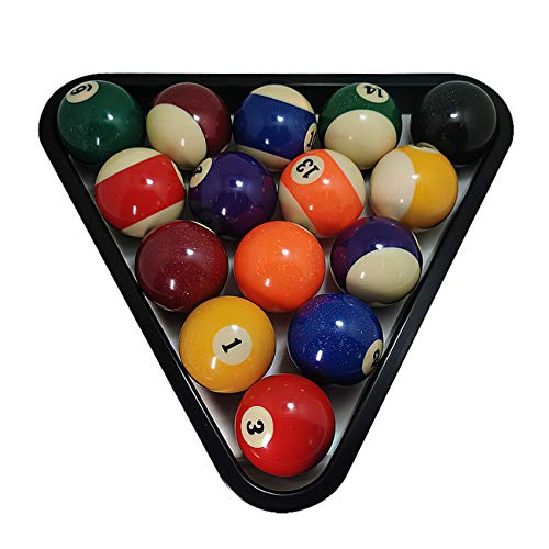 海外輸入品 ビリヤード BALIKEN Triangle 8 Ball and 9 Ball Rack for Pool Table, Suited for 2-1/4