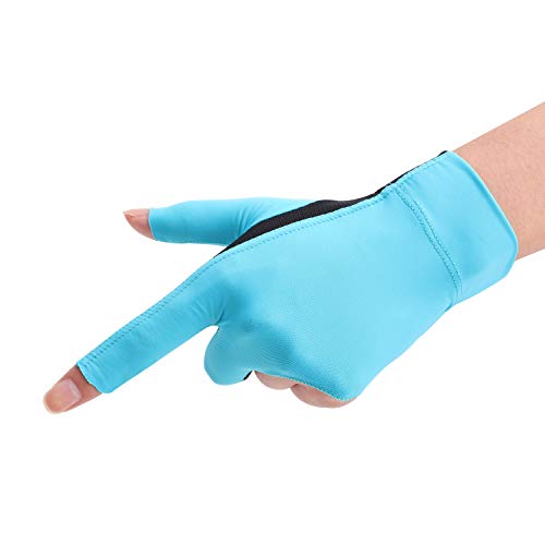 海外輸入品 ビリヤード IPENNY Unisex Sports Open Fingers Billiards Glove Men Women Elastic 3 Fingers Show Gloves for Billiard Shooters Carom Pool Snooker Cue Sport Pool Cue Gloves- Wear on The Left Hand海外輸入品 ビリヤード