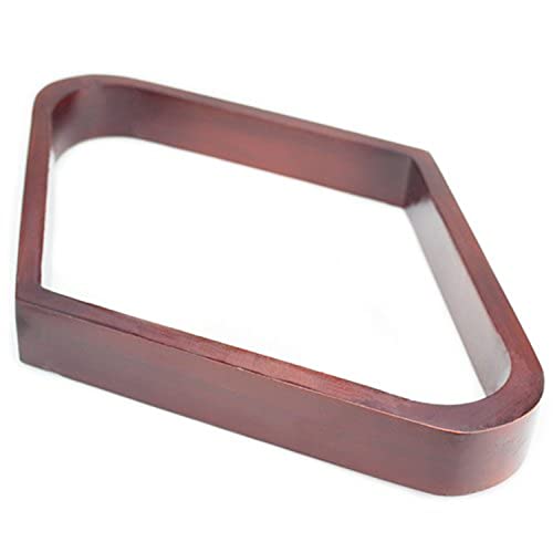 海外輸入品 ビリヤード Pool Billiard Ball Rack Wooden Pool Table Ball Diamond, Mahogany海外輸入品 ビリヤード