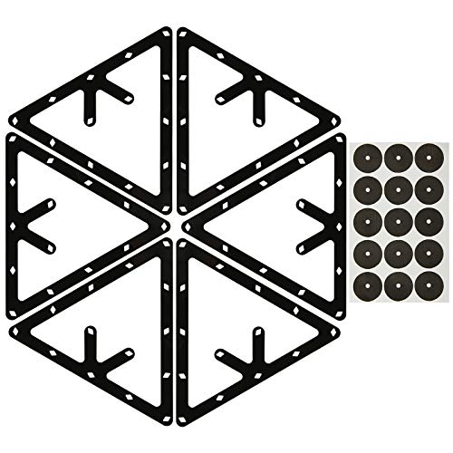 海外輸入品 ビリヤード CM Pack of 6 Sheets Magic Ball Rack Pro Triangle Billiards Ball Rack with Pool Table Marker Dots for Rack 8, 9, and 10 Ball Combo Pack and Snooker海外輸入品 ビリヤード