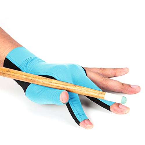海外輸入品 ビリヤード PURFUN Open 3 Fingers Billiards Glove for Left Hand, 1 PC Breathable Elastic Snooker Cue Shooters Gloves Non-Slip Pool Carom Cue Sport Gloves Handwear for Men Women海外輸入品 ビリヤード