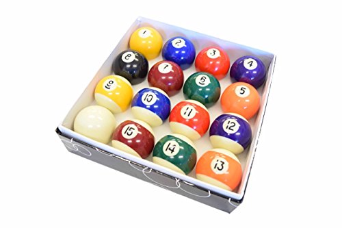 海外輸入品 ビリヤード HAN'S DELTA Pool Table Billiard Ball Set - 2-1/16