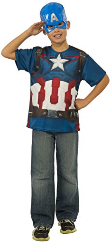 コスチューム キャプテンアメリカ 送料無料 America コスプレ衣装 Rubie S Avengers Sホビー 2 Age Costume Age Child S Ultron Captain S Of America T Shirt And Mask Smallコスプレ衣装 コスチューム キャプテンアメリカ S Angelica無料