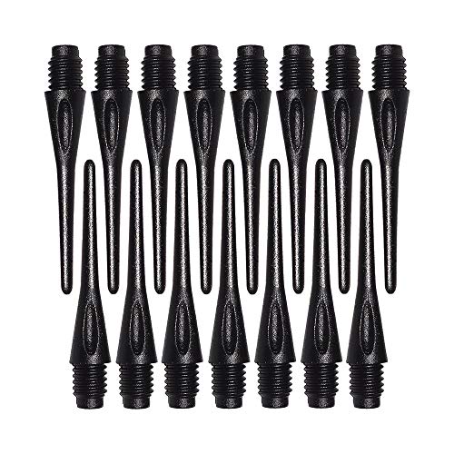 海外輸入品 ダーツ チップ ポイント Wolftop 2BA Thread Soft Tip Dart Points 300 Pack - Plastic Dart Tips Replacement Dart Accessories Set - Black海外輸入品 ダーツ チップ ポイント