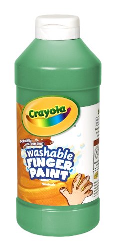 7490円 新作入荷!! 7490円 超人気の クレヨラ アメリカ 海外輸入 知育玩具 Crayola Fingerpaint Green 32 Ounces Washable Kids Paint Ages 3