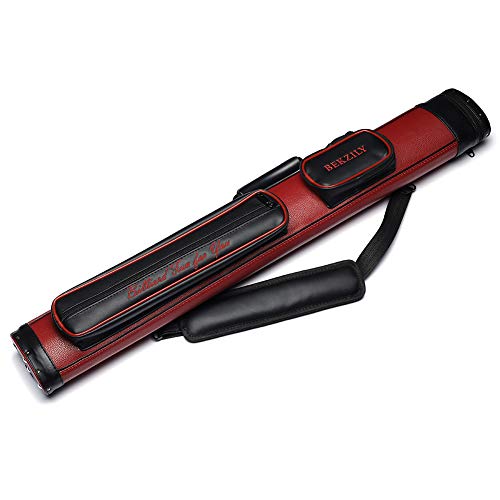 海外輸入品 ビリヤード 2X2 Billiards Pool Cue Tube Carrying Case (Red)海外輸入品 ビリヤード