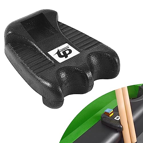 海外輸入品 ビリヤード Pool Cue Holder,2 Cue Portable Pool Stick Holder for Table,Portable Billiard Cue Rack with Chalk Holder, Mini Pool Cue Holder Claw, Non-Slip Stick Holder for Pool Cues海外輸入品 ビリヤード