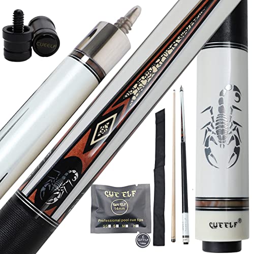 海外輸入品 ビリヤード CUEELF Pool Cue Stick 58inch Hardwood Maple Pool Cue Billiard Table Stick 13mm Tip Billiard House Bar Pool Cue海外輸入品 ビリヤード