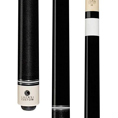 海外輸入品 ビリヤード Lucasi Custom Mystic Black Curly Maple Billiard Cue with Upgraded Shaft, 18.5-Ounce海外輸入品 ビリヤード