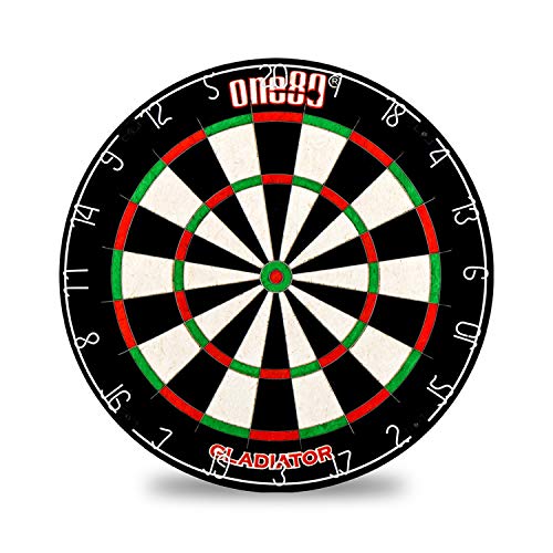 海外輸入品 ダーツ ダーツボード ONE80 Gladiator I Dartboard with Top-Grade Sisal and Sword Edge Staple Free Wire Spider for Maximum Scoring Potential and Less Bounce Outs海外輸入品 ダーツ ダーツボード画像