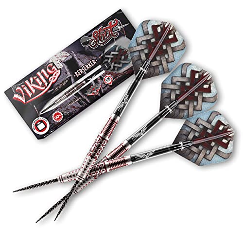 Al完売しました 海外輸入品 ダーツ Shot Darts Viking Berserker Steel Tip Dart Set 25gm Centre Weighted 90 Tungsten Barrels海外輸入品 Fucoa Cl