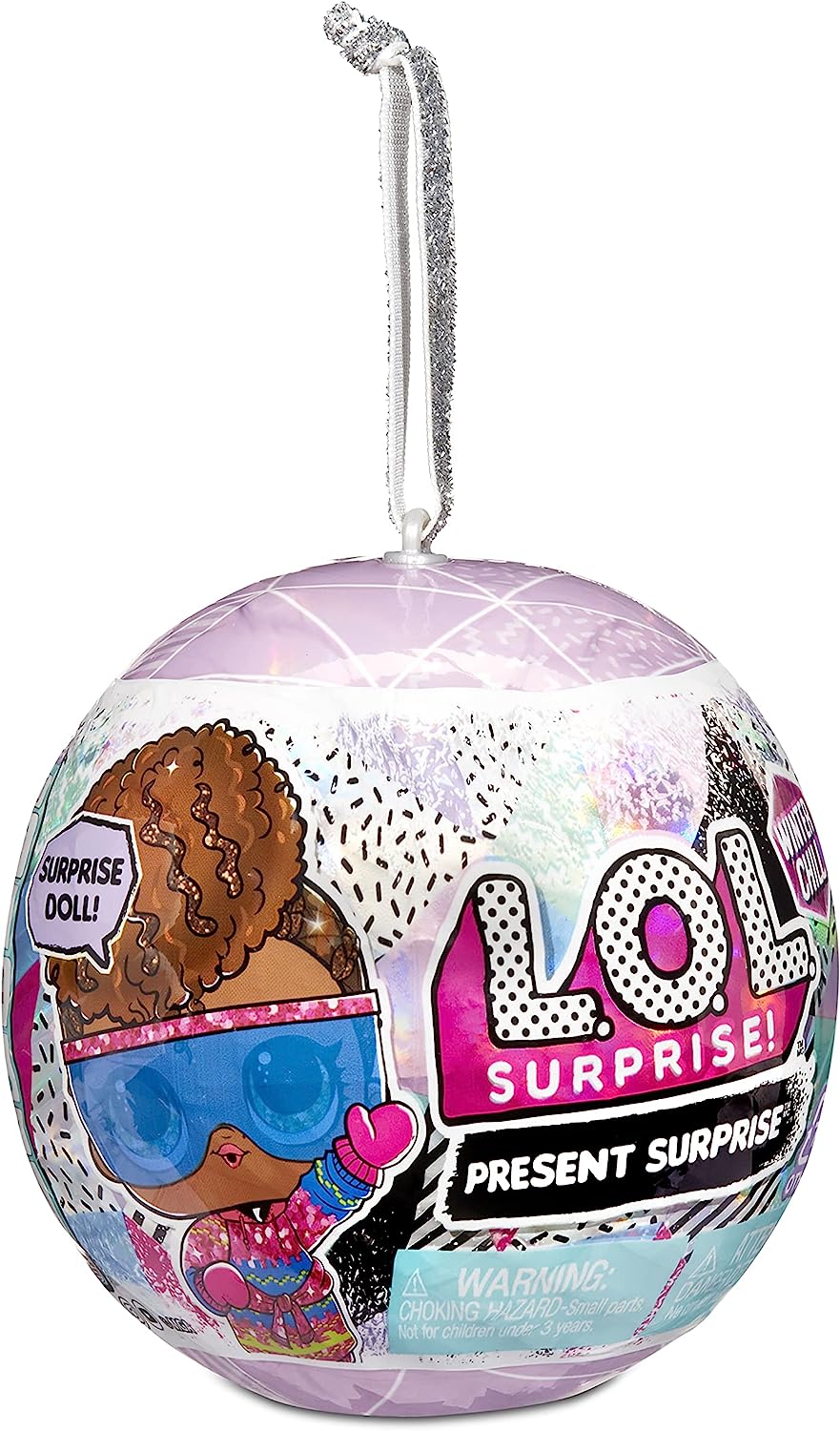 エルオーエルサプライズ 人形 ドール 【送料無料】LOL Surprise Winter Chill Dolls with 8 Surprises Including Collectible Doll with Winter Fashion Outfits, Accessories, Holiday Ornament Ball - Gift for Kids, Toys エルオーエルサプライズ 人形 ドール