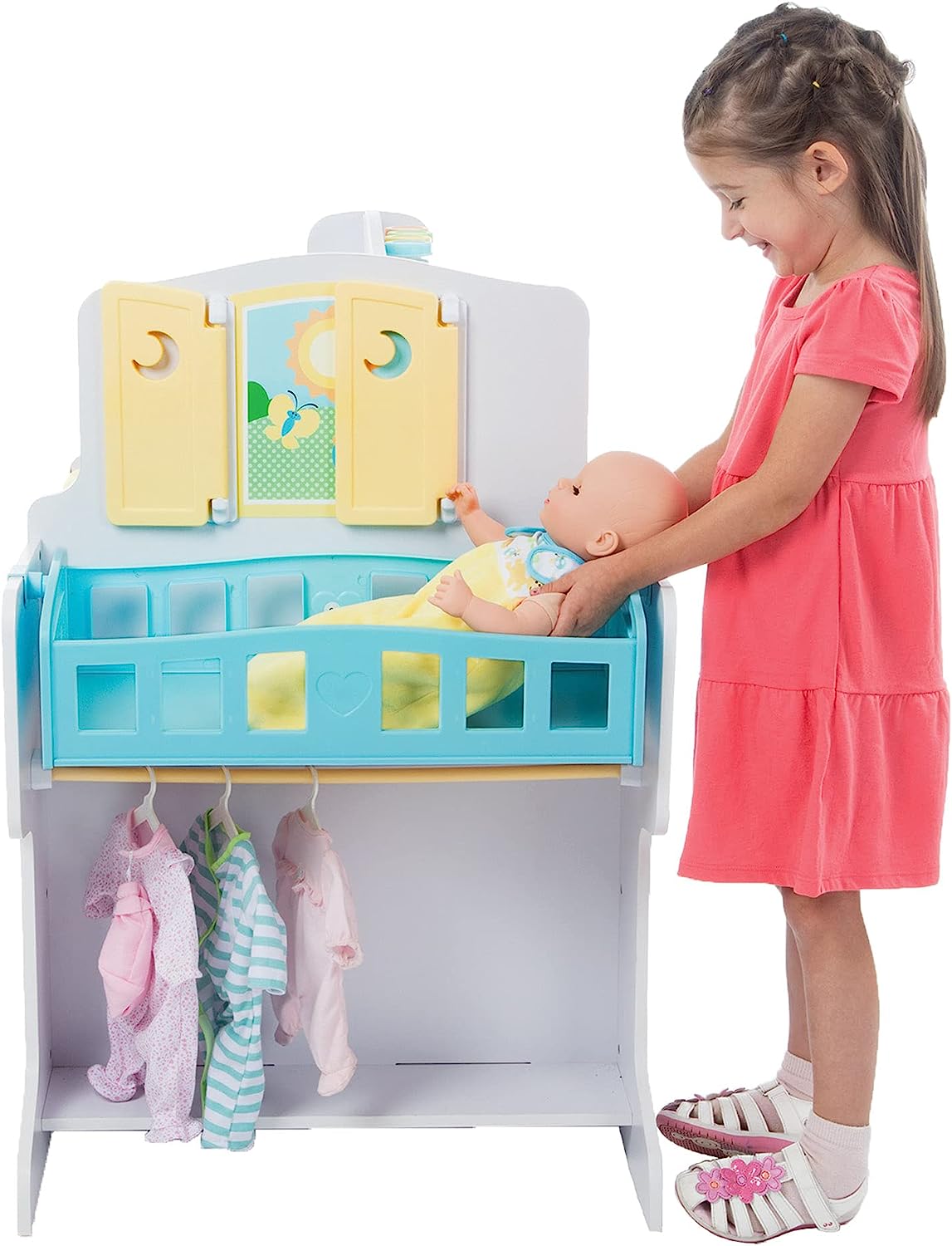 メリッサダグ おもちゃ おままごと ごっこ遊び Melissa Doug 【送料無料】Melissa Doug Mine to Love Baby Care Activity Center for Dolls - Kitchen, Nursery, Bathing-Changingメリッサダグ おもちゃ おままごと ごっこ遊び Melissa Doug