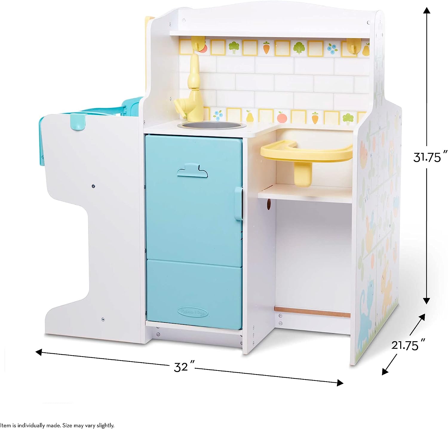 メリッサダグ おもちゃ おままごと ごっこ遊び Melissa Doug 【送料無料】Melissa Doug Mine to Love Baby Care Activity Center for Dolls - Kitchen, Nursery, Bathing-Changingメリッサダグ おもちゃ おままごと ごっこ遊び Melissa Doug