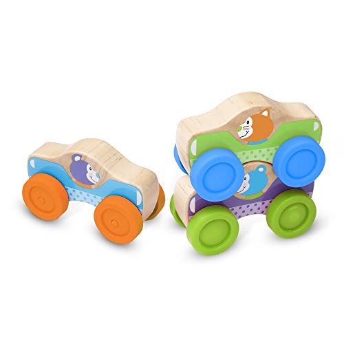 メリッサダグ おもちゃ 知育玩具 Melissa Doug Melissa Doug Animal Stacking Carsメリッサダグ おもちゃ 知育玩具 Melissa Doug