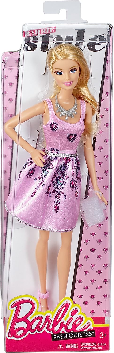 使い勝手の良い バービー Blt10 ファッショニスタ バービー人形 Dressバービー Pink Light Doll Barbie 送料無料 Fashionista Blt10 ファッショニスタ バービー人形 おもちゃ