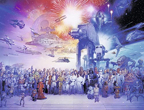 ジグソーパズル 海外製 2000ピース スター・ウォーズ STAR WARS ユニバース 約132x61センチ Ravensburger｜angelica