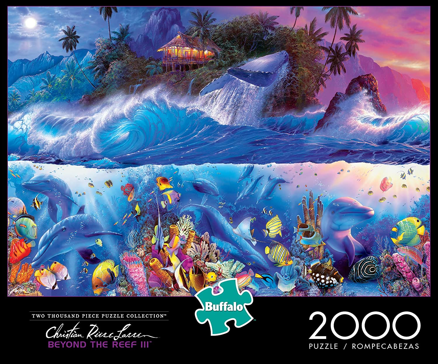 ジグソーパズル 海外製 アメリカ 【送料無料】Buffalo Games - Christian Riese Lassen - Beyond the Reef III - 2000 Piece Jigsaw Puzzleジグソーパズル 海外製 アメリカ