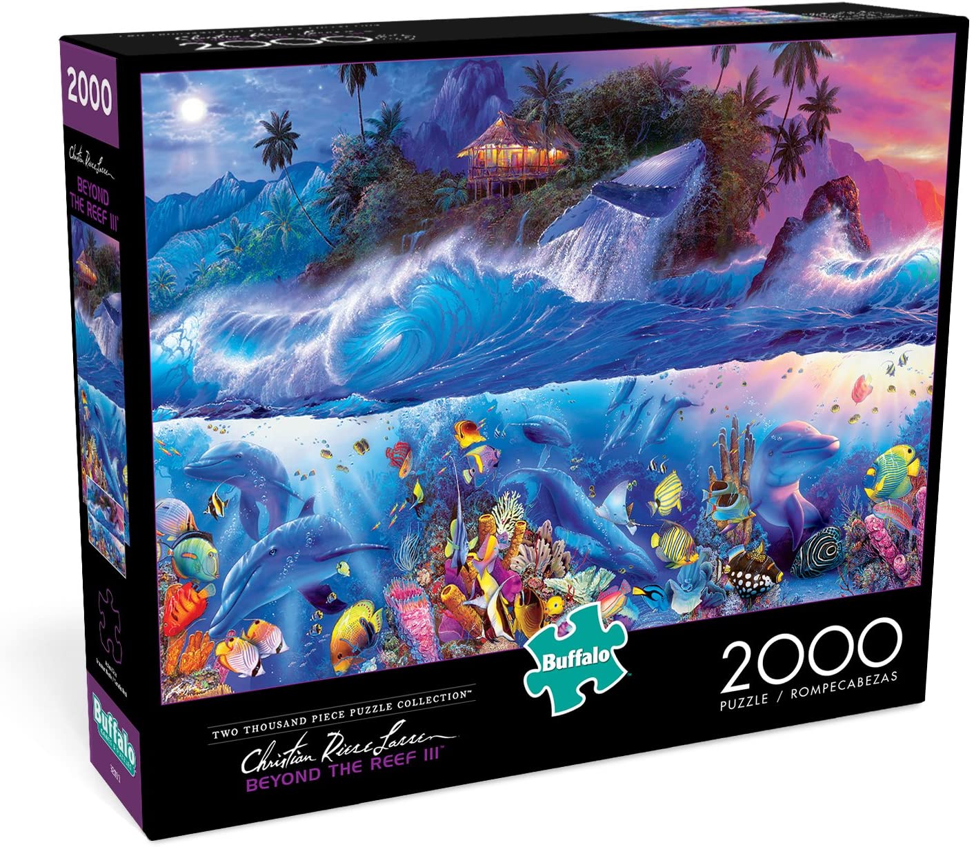 ジグソーパズル 海外製 アメリカ 【送料無料】Buffalo Games - Christian Riese Lassen - Beyond the Reef III - 2000 Piece Jigsaw Puzzleジグソーパズル 海外製 アメリカ
