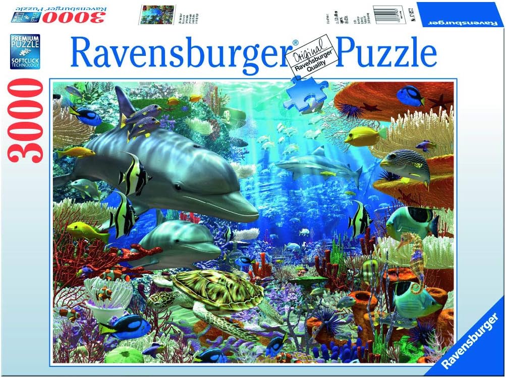 ジグソーパズル 海外製 アメリカ 【送料無料】Ravensburger Oceanic Wonders 3000 Piece Jigsaw Puzzle for Adults African Animals 3000 Piece Jigsaw Puzzle for Adults – Softclick Technology Means Pieces Fit Together ジグソーパズル 海外製 アメリカ