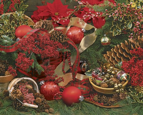 ジグソーパズル 海外製 アメリカ Springbok Puzzles - Colors of Christmas - 2000 Piece Jigsaw Puzzle - Large 34 Inches by 42.5 Inches Puzzle - Made in USA - Unique Cut Interlocking Piecesジグソーパズル 海外製 アメリカ