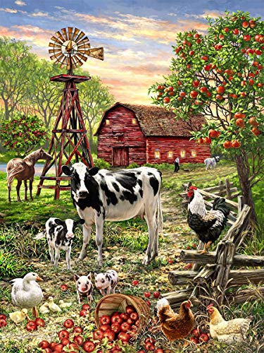 ジグソーパズル 海外製 アメリカ Springbok's 36 Piece Jigsaw Puzzle Barnyard Animal - Made in USAジグソーパズル 海外製 アメリカ